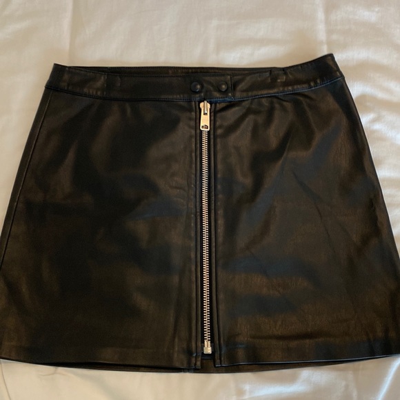 All Saints Skirts All Saints Leather Skirt Poshmark